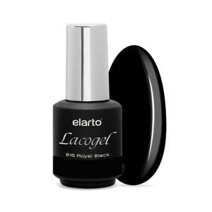 ELARTO - LAKIER HYBRYDOWY LACOGEL ROYAL BLACK NR 815 7ML