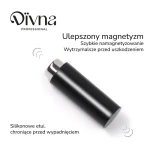 DIVNA - Magnes Silikonowy do kociego oka BLACK mocny