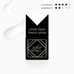 ECLAIR - Smart Base FRENCH WHITE 7ml - baza hybrydowa "MILKY PINKY GANG"
