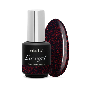 ELARTO - Lakier hybrydowy Lacogel Date Night nr 653S 7ml