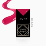 ECLAIR - JELLY RED, lakier hybrydowy 7ml (SANTA BABY)