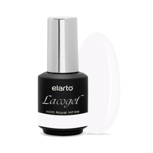 ELARTO - LAKIER HYBRYDOWY LACOGEL ROYAL WHITE NR 400S 7ML
