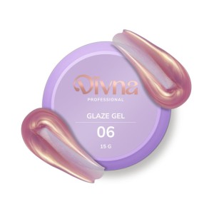 DIVNA - Żel budujący Glaze Gel 06, 15g 