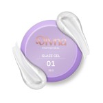 DIVNA - Żel budujący Glaze Gel 01, 15g 