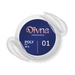 DIVNA - PolyGel 01, 30 g Clear