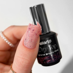 ELARTO -Top hybrydowy Dry Top Shine Bright Pink z efektem blasku flash, 7 ml 