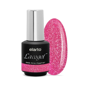 ELARTO - Lakier hybrydowy LACOGEL 665 Pink Flasher