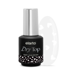 ELARTO - Elastic Dry Top "Self Love"  7ML top hybrydowy z efektem białych serc na paznokciach (bride edition) 