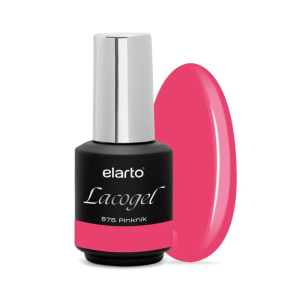 ELARTO - LAKIER HYBRYDOWY LACOGEL 875 S PINKNIK (różowy) 7ML  "JESIENNE KAPRYSY"
