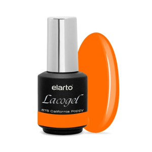 ELARTO - Lakier hybrydowy Lacogel 675S California Poppy "HOT STUFF"