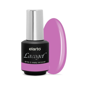 ELARTO - LAKIER HYBRYDOWY LACOGEL 878 O MAŁY WRZOS (fioletow) 7ML  "JESIENNE KAPRYSY"