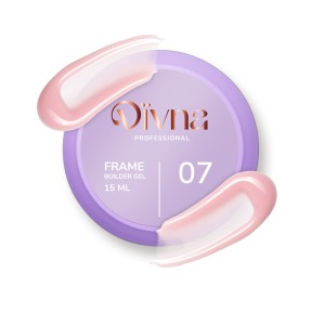 DIVNA - żel budujący Frame Builder Gel 07 (15 ml)