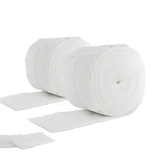 CLAVIER - Waciki bezpyłowe nail Master pads Clavier, do paznokci, makijażu, w rolce 1000 szt. – 12 warstwowe