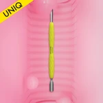 STALEKS -  Kopytko do manicure Gummy z silikonową rękojeścią UNIQ 10 TYPE 2