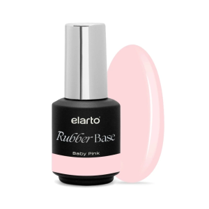ELARTO - Baza hybrydowa Rubber Base Baby Pink 7ml