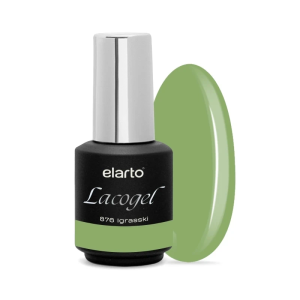 ELARTO - LAKIER HYBRYDOWY LACOGEL 876 IGRASSKI (zielony) 7ML  "JESIENNE KAPRYSY"
