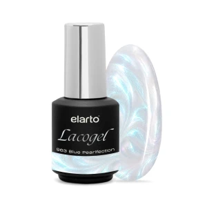 ELARTO - Lakier hybrydowy LACOGEL 963 Blue Perfection 7ML "PEARLFECTION"
