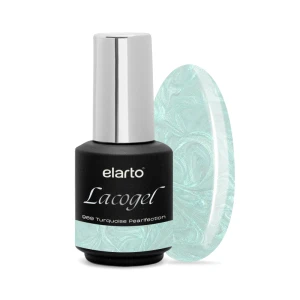 ELARTO - Lakier hybrydowy LACOGEL 969 Turquoise Pearlfection 7ML "PEARLFECTION"