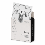 ELARTO - SZABLONY DO PAZNOKCI PLASTIKOWE W PUDEŁK U BASIC NAIL FORMS 100SZT