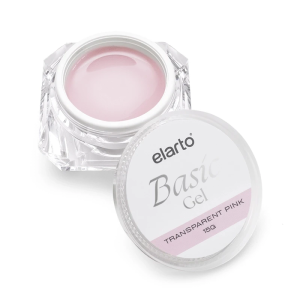 ELARTO - żel bazowy i budujący BASIC GEL TRANSPARENT PINK 15G