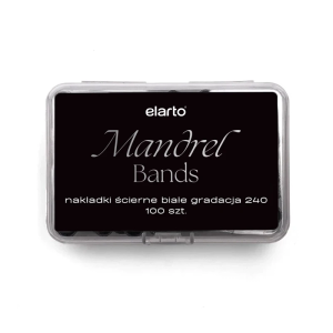 ELARTO - nakładki ścierne MANDREL BANDS 240 GRIT 100SZT
