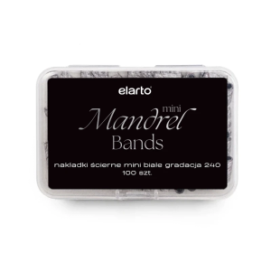 ELARTO - nakładki ścierne MANDREL BANDS MINI 240 GRIT 100SZT