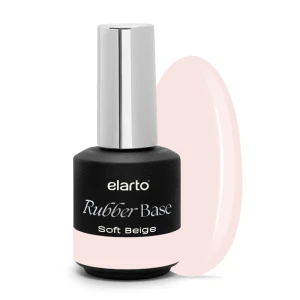 ELARTO - Baza hybrydowa Rubber Base Soft Beige 15ml 