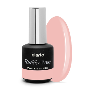 ELARTO - Baza hybrydowa Rubber Base Warm Nude 15ml 