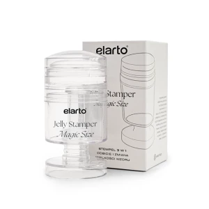 ELARTO -  JELLY STAMPER MAGIC SIZE stempel do odbijania i zmiany wielkości wzorków