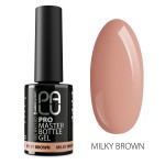 PALU - ŻEL W BUTELCE PRO MASTER BOTTLE GEL - MILKY BROWN 11g