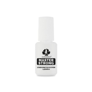 GNBLAB - szybkoschnący klej do tipsów z pędzelkiem Master Strong Nail Glue 8 g