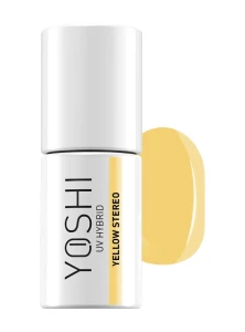 YOSHI Lakier Hybrydowy UV Hybrid Yellow Stereo 802 (6 Ml) "Cooltove Pastelove"