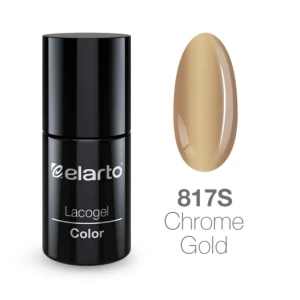 ELARTO - LAKIER HYBRYDOWY LACOGEL CHROME GOLD NR 817S 7ML