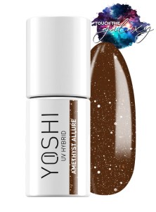 YOSHI Lakier Hybrydowy UV LED Amethyst Allure 529 (6 Ml) "Touch the Galaxy"