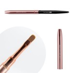  EXCELLENT PRO - Pędzelek do żelu #6 Owal (Pink&Black)