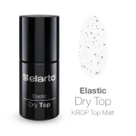ELARTO - ELASTIC DRY TOP KROP TOP MATT 7ML top hybrydowy z  efektem kanmienia
