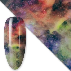 Folia transferowa do paznokci 80 cm - Cosmic Nr 8