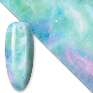 Folia transferowa do paznokci 80 cm - Mix Nr 18