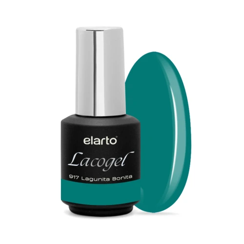 ELARTO - Lakier hybrydowy Lacogel nr 917 Lagunita Bonita "THE GIRLS CLUB"
