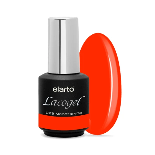 ELARTO - Lakier hybrydowy Lacogel nr 923 Mandżaryna "THE GIRLS CLUB"