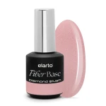 ELARTO - Baza hybrydowa budująca z włóknami Elastic Fiber Base DIAMOND BLUSH15ml