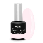 ELARTO - Baza hybrydowa budująca z włóknami Elastic Fiber Base PINK LILAC 15ml 