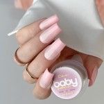 CLAVIER - Baby Boomer Ombre żel 3w1 Nailsology, Ombre, Art, Stamps „Peachelle” P03, 3g