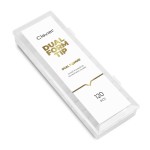 CLAVIER - Dual formy do przedłużania paznokci Dual Owal kwadrat formy górne, 120szt.